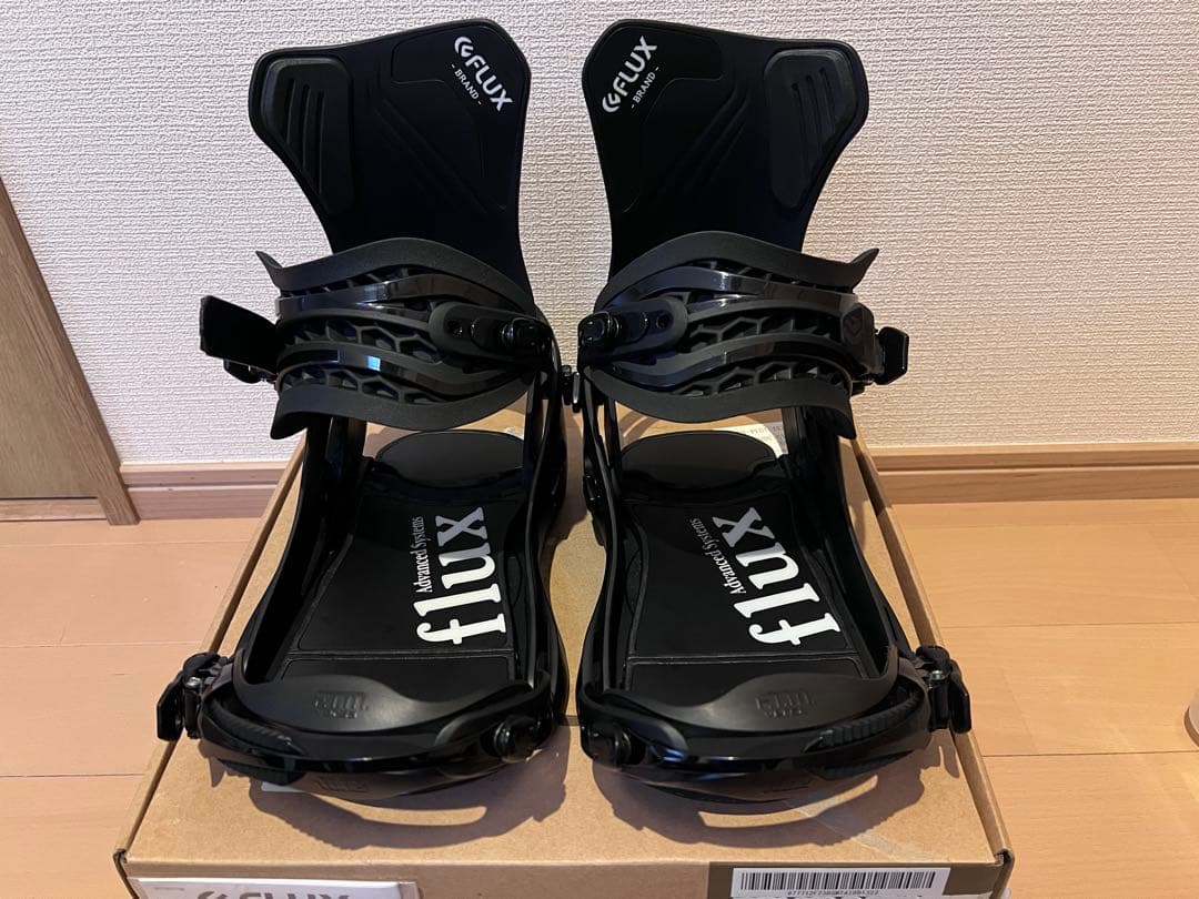 FLUX DS ビンディング ブラック M 木目調 30周年記念モデル