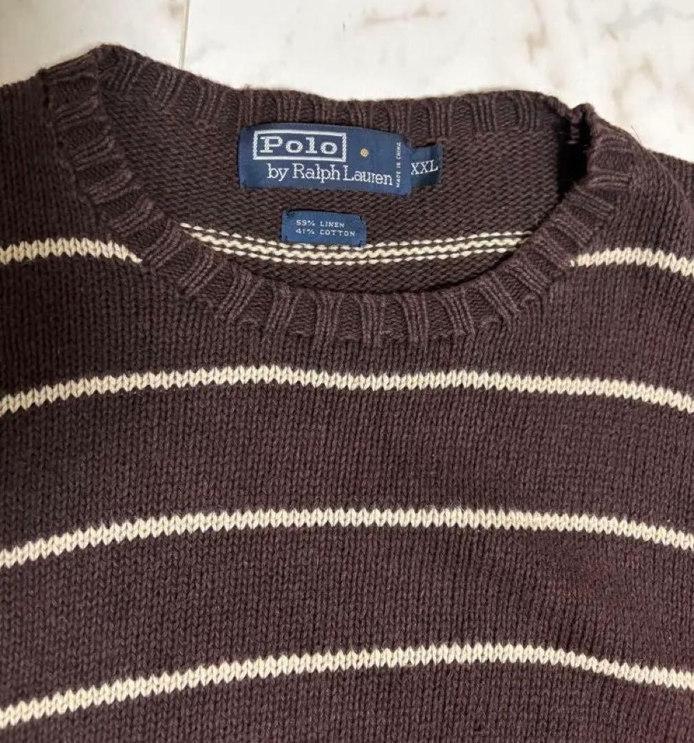 た*様 90s～00s ラルフローレン ニット ボーダー ポニーなし
