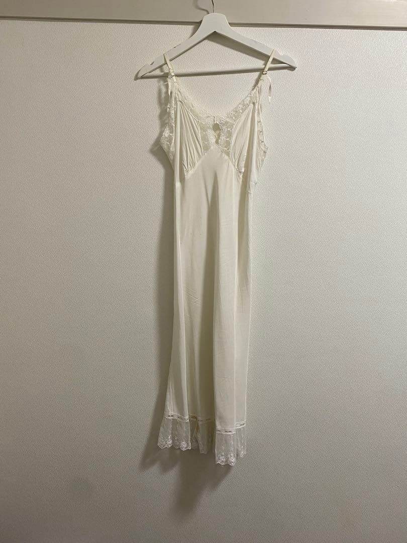 ワンピース hooked vintage slip dress