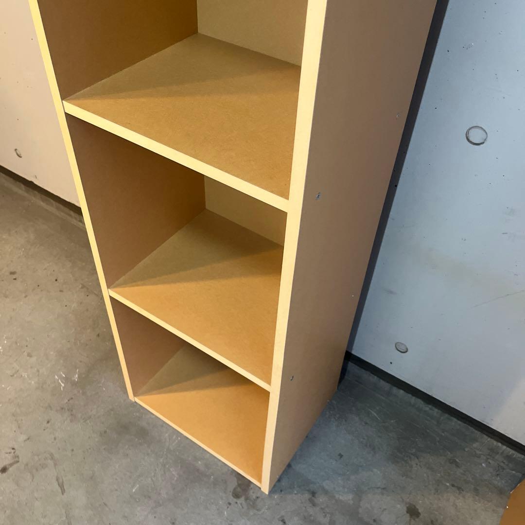 美品・廃盤希少★無印 パルプボードボックス・タテヨコA４サイズ・５段 ２個セット