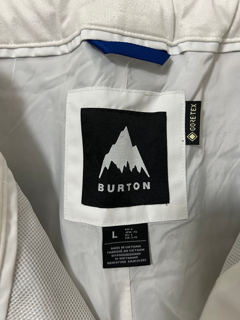 バートン　BURTON BALLAST GORE-TEX PANTS White