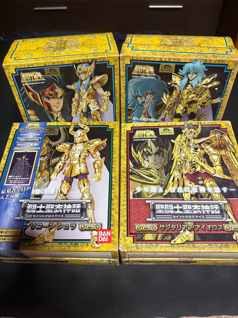聖闘士聖衣神話　ゴールド聖闘士12体セット+教皇+アテナ