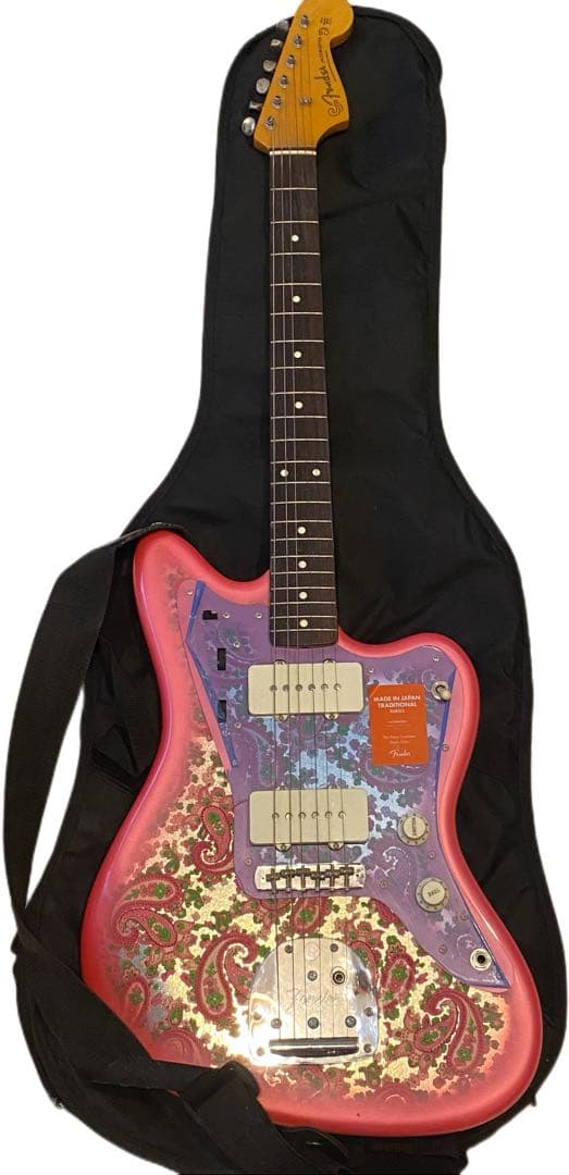 フェンダーJazzmaster 2018 Pink Paisley フィルム付き