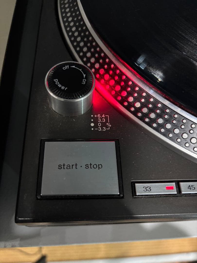 Technics ターンテーブルSL-1200MK5ブラックの2台セット