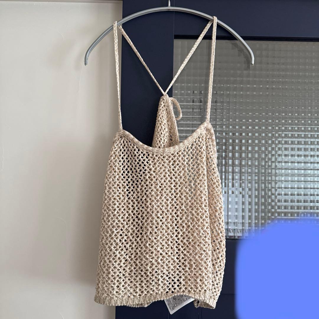 新品未使用　ニコアンド メイクスタッフaimi ニットキャミ