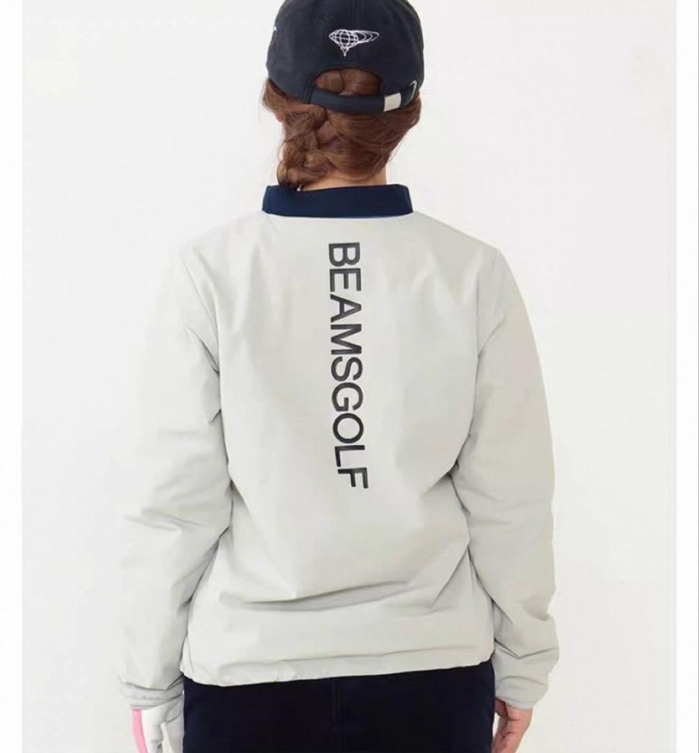 グレーS 新品定価33000円　ビームスゴルフ　レディース　中綿ジャケット