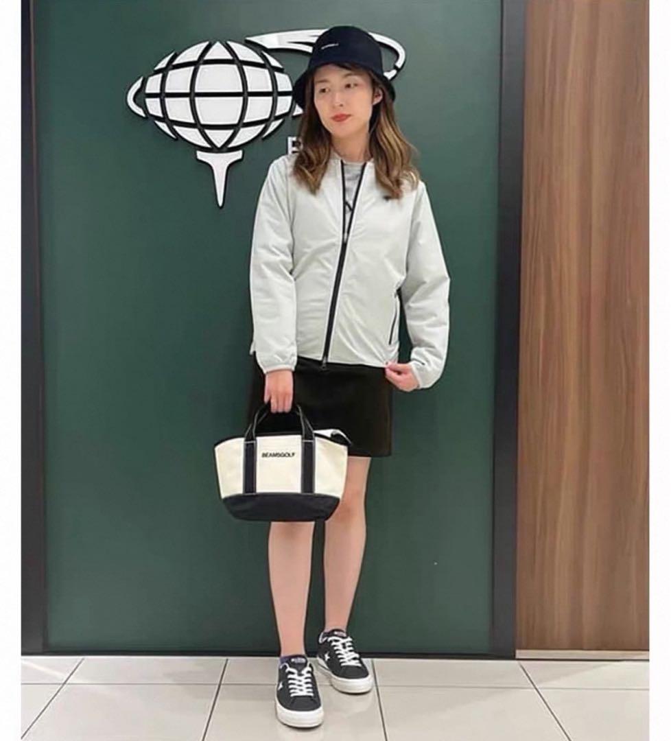 グレーS 新品定価33000円　ビームスゴルフ　レディース　中綿ジャケット