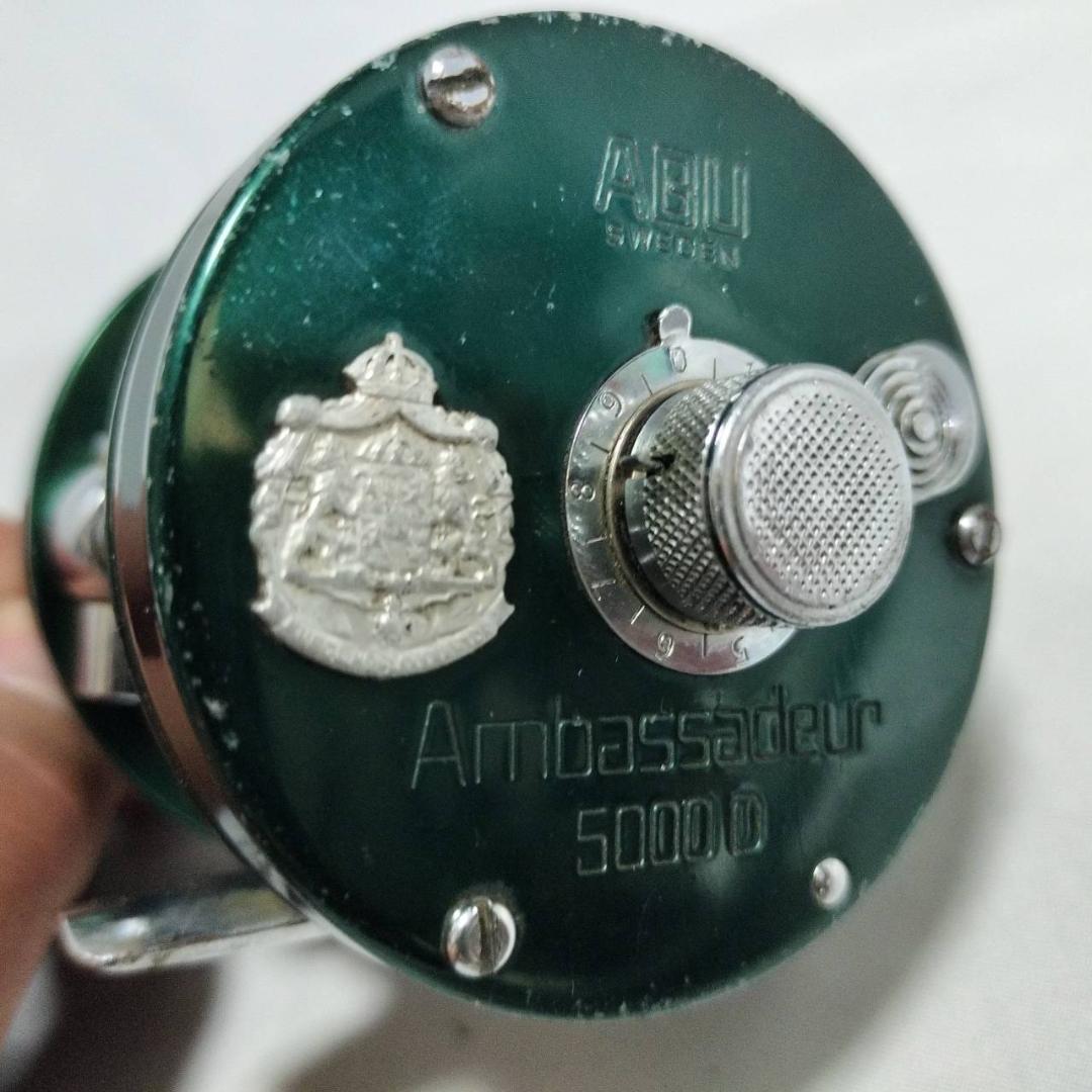 ★ジャンク品　アブガルシア　アンバサダー5000D　ビンテージ　リール