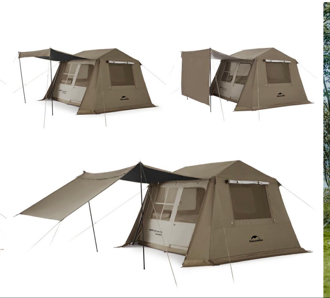 Naturehike Village 6.0 テント Ti Black二世代