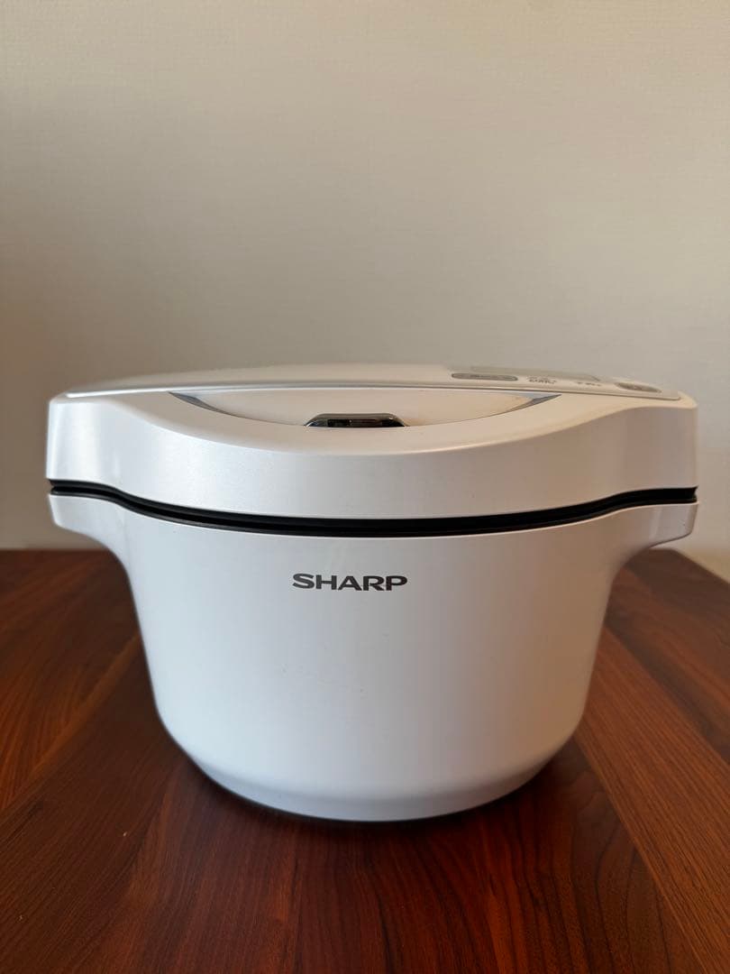 【使用感あり】シャープ ヘルシオ ホットクック 1.6L ホワイト