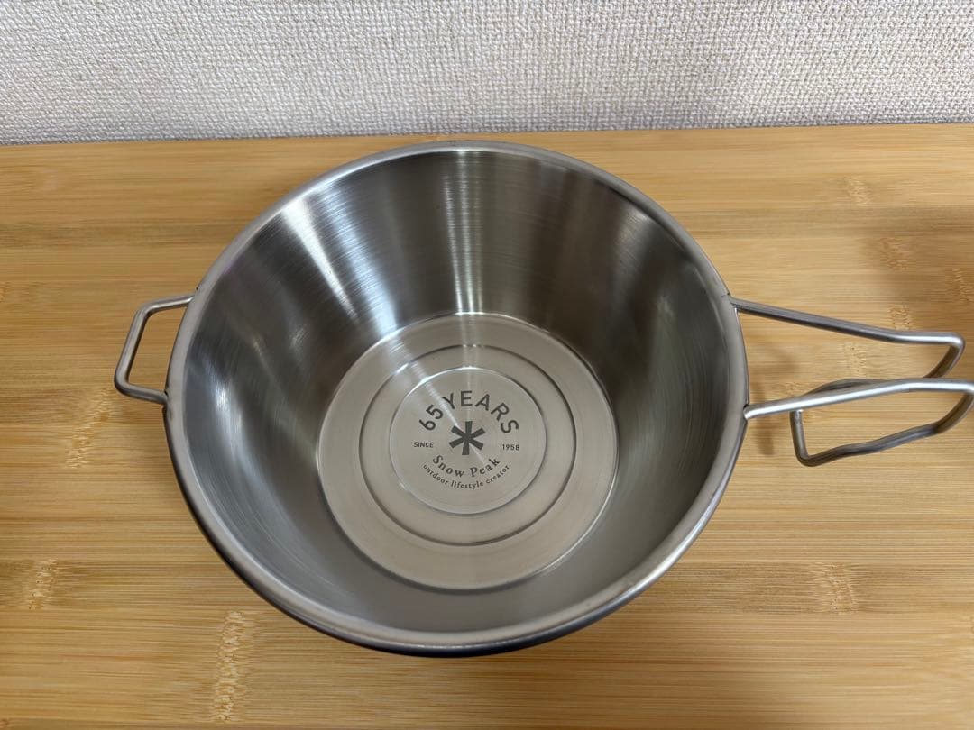 peak スノーピーク 65周年記念 ビッグシェラカップ 新品未使用