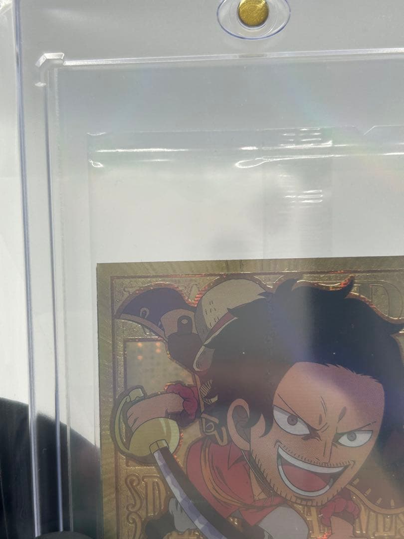 【希少】両面ロジャー ワンピースウエハースLog12 ゴールドパラレル