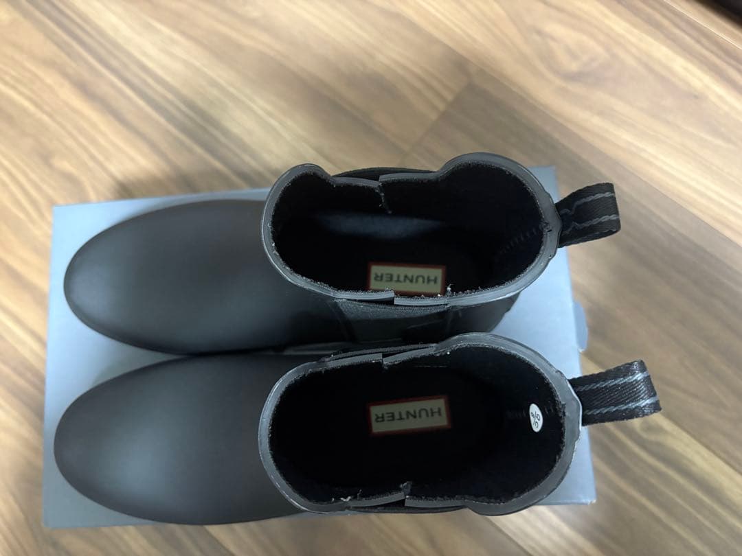 HUNTER レディース オリジナル リファインド チェルシーブーツ 24cm