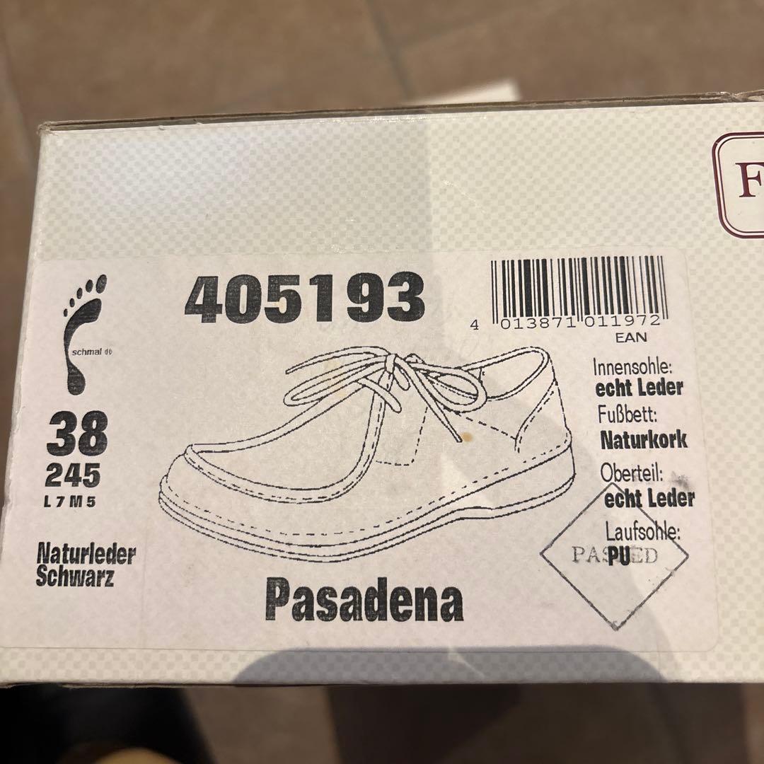 ビルケン パサデナ　黒　24.5㎝