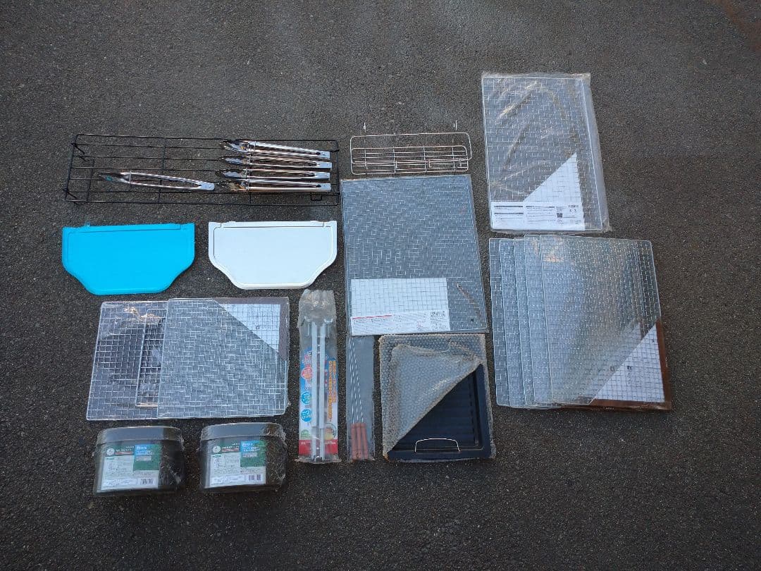 アウトドア・BBQ・6～7人用・折りたたみ式・コンロ・付属品多数！