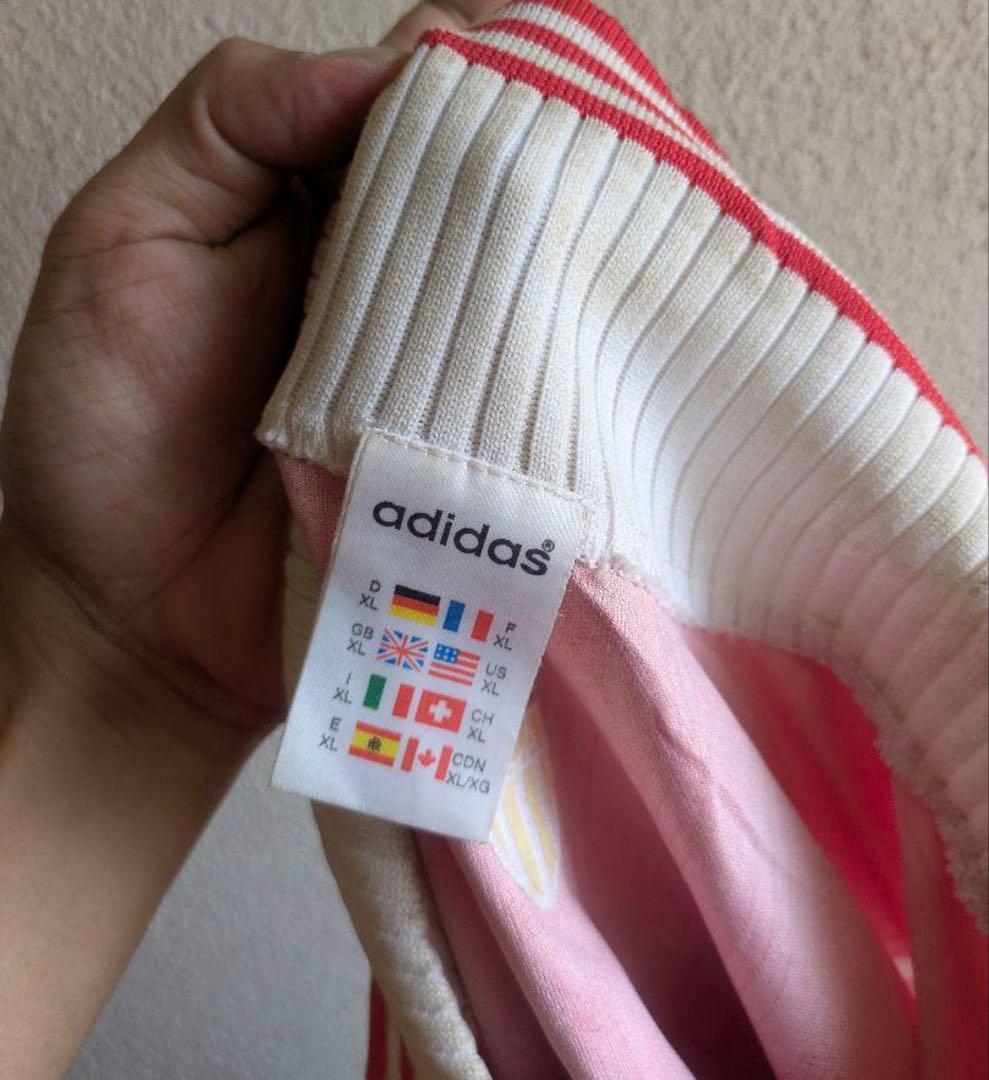 90s adidas フットボールウェア　レッド　激レア　モナコ　monaco