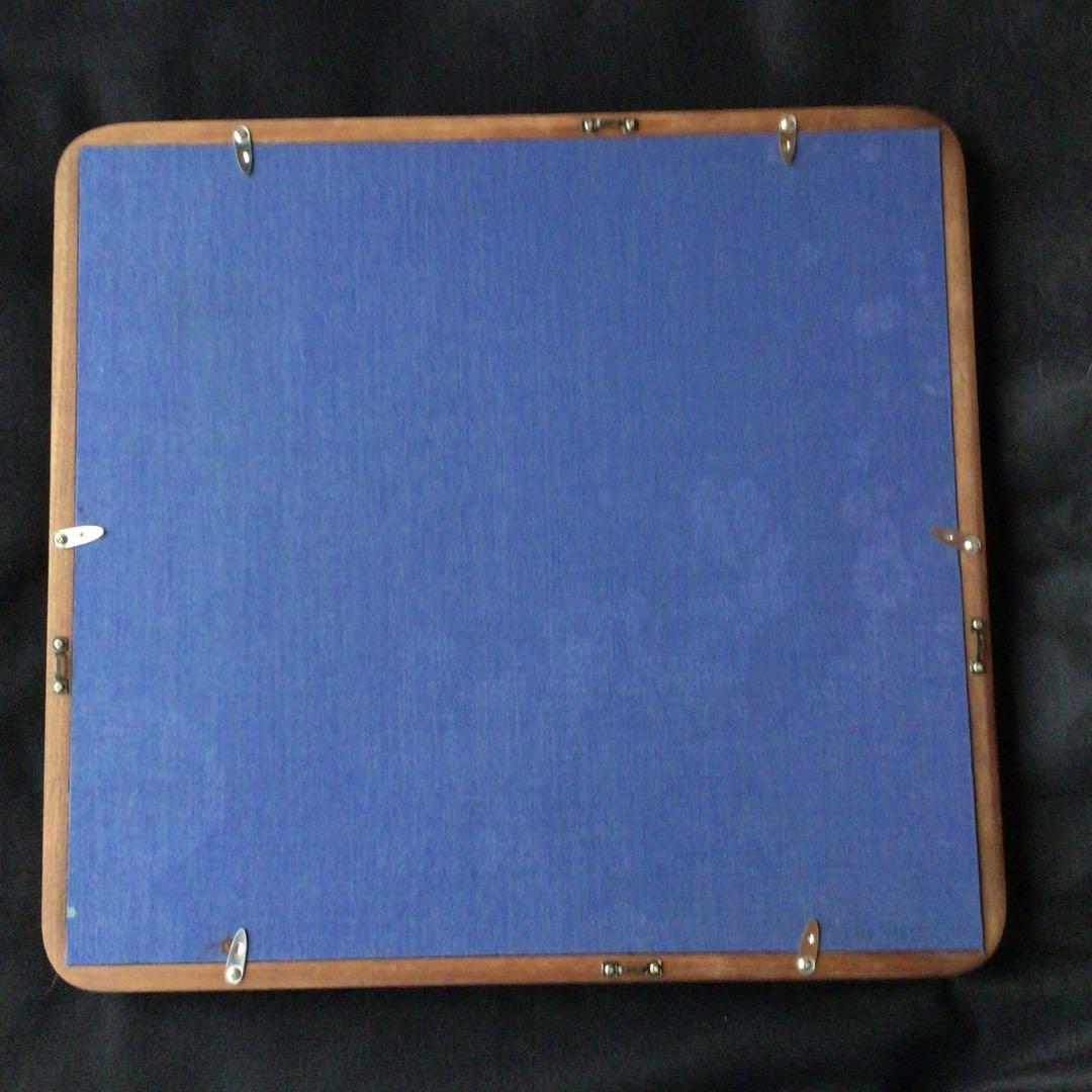 No.136 人間国宝　芹沢銈介　型絵染　【茄子】　求龍堂刷　写