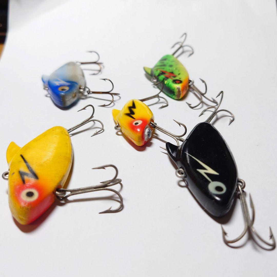 ヘドン　スーパーソニック　５個セット オールドルアー