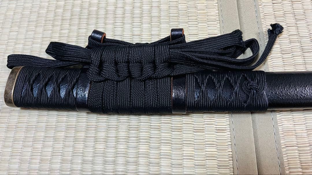 模造刀 大刀 武田二十四将 山本勘助佩刀 太刀 拵え 251012-3