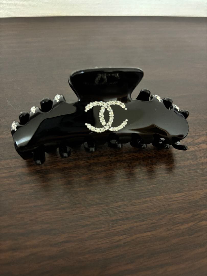 CHANEL ヘアクリップ　ストーン　シャネル