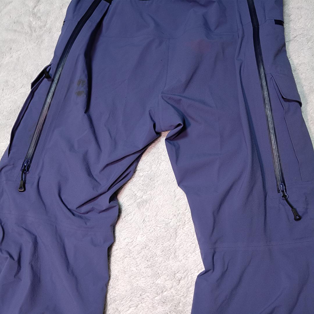 ノースフェイス　ヒューチャーライト　紫　ビブパンツ 　サミット　NS62304
