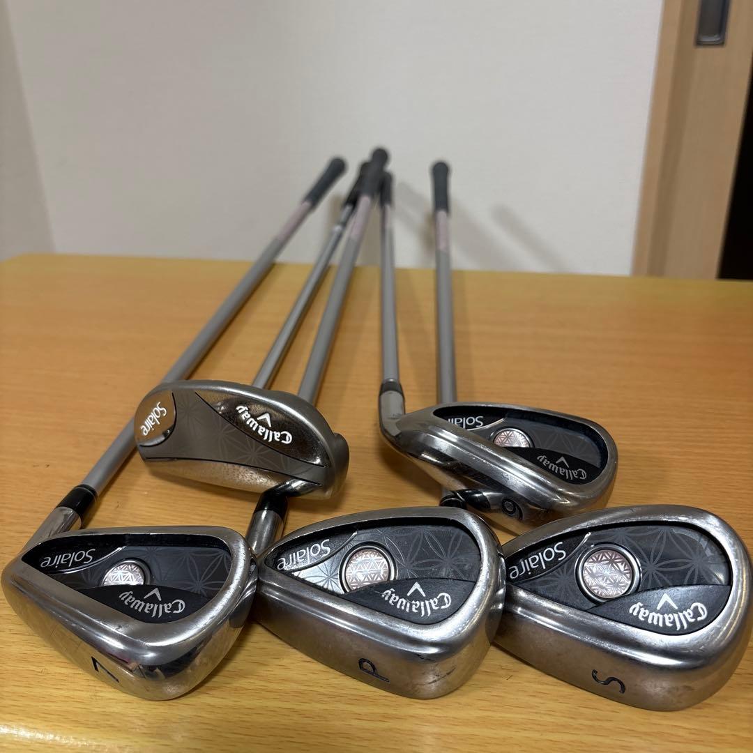 Callaway Solaire レディース クラブセット キャディーバッグ