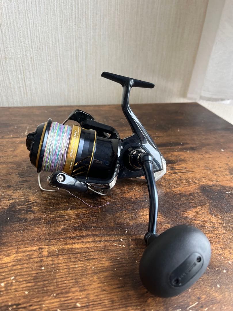 【美品】SHIMANOスフェロスSW6000PG PEライン付き【本日発送可】