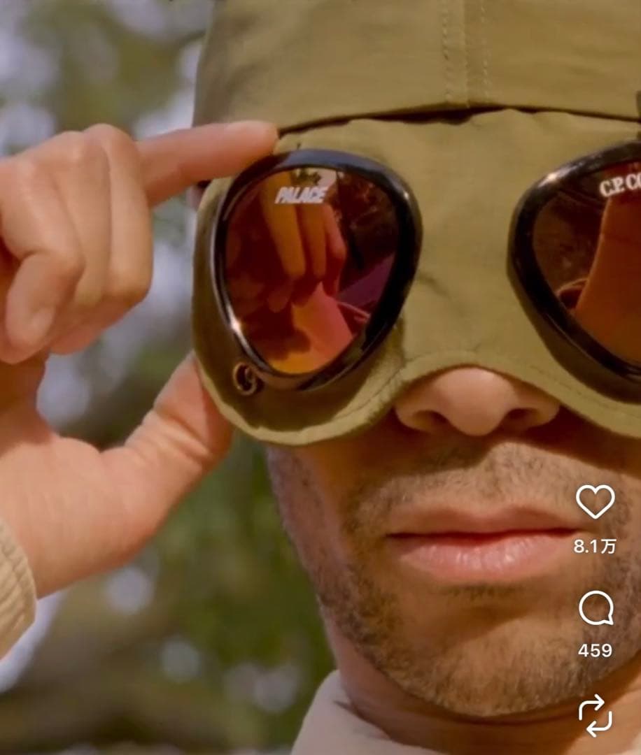 帽子 C.P. CompanyPalaceIridescentGoggle P-Cap