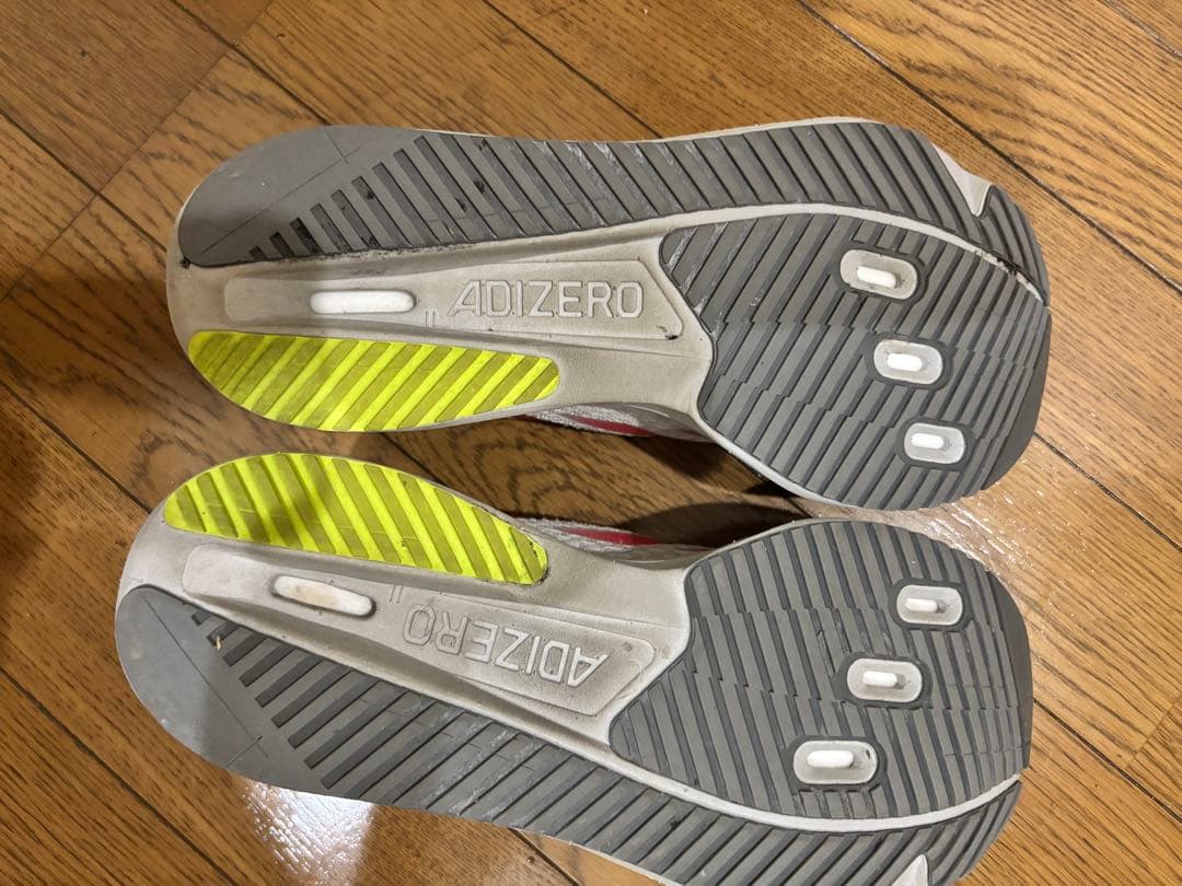 アディダスランニングシューズ アディゼロ SL2 M グレー25.0cm