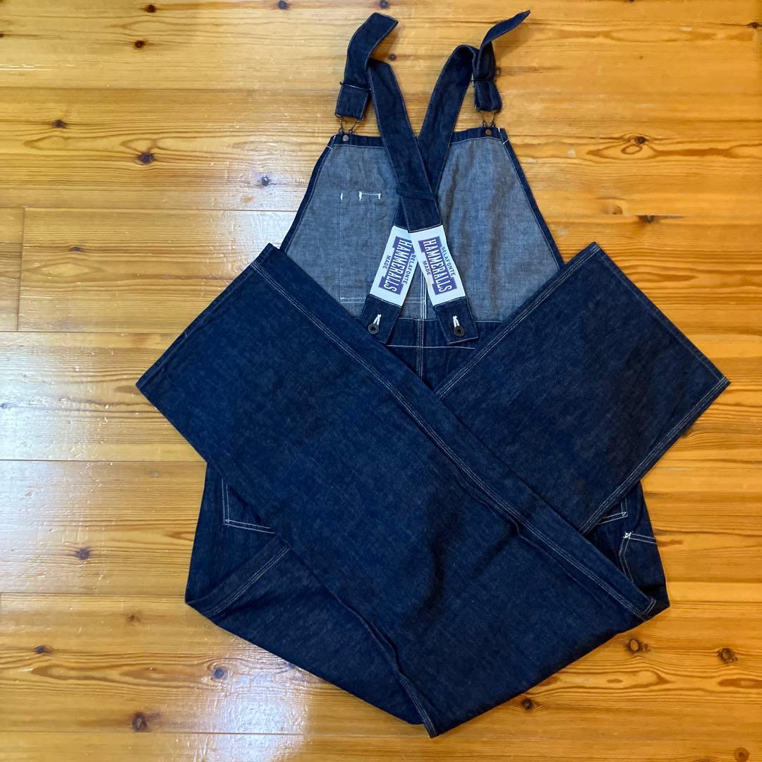 美品 ベラフォンテ RAGTIME HAMMERALLS オーバーオール XL