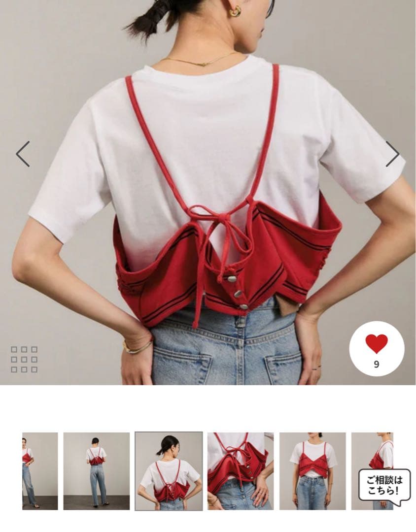 トップス griguri border/crinkle crinkle crinkle