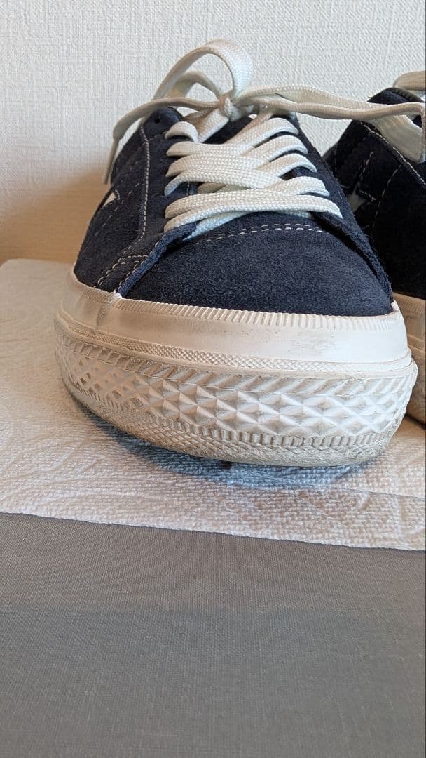 【コンバース】ワンスター　ゴルフシューズ　23㌢　紺系