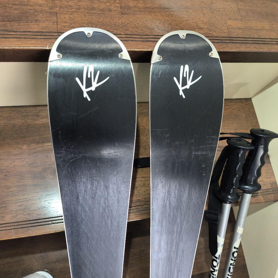 レディース　K2 ROSSIGNOL スキー　ストックセット　156cm