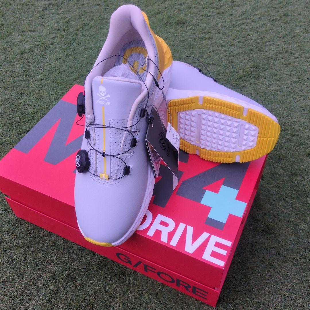 G/FORE G/DRIVE シューズ グレー/イエロー