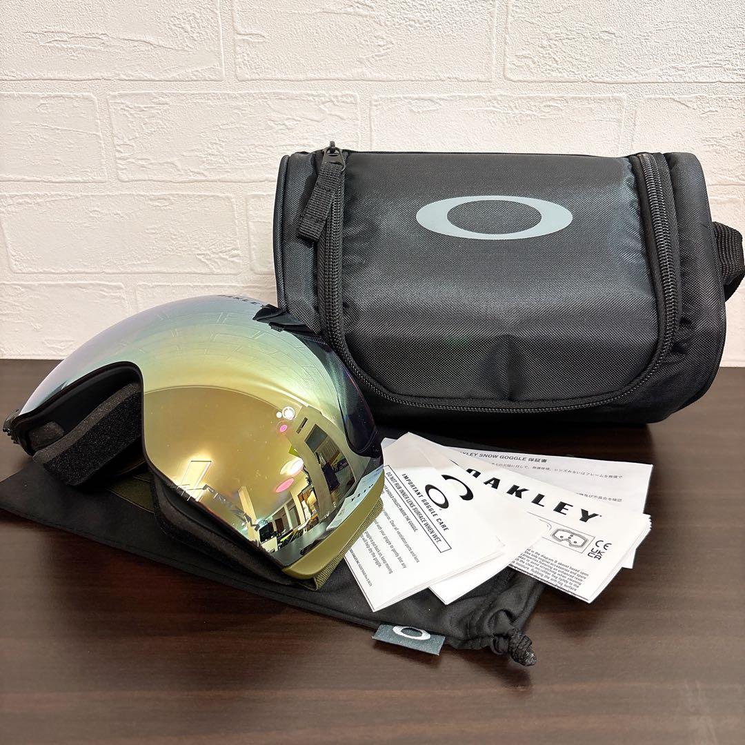 OAKLEY FLIGHTDECK ゴーグル ミラーレンズ 使用回数1回のみ