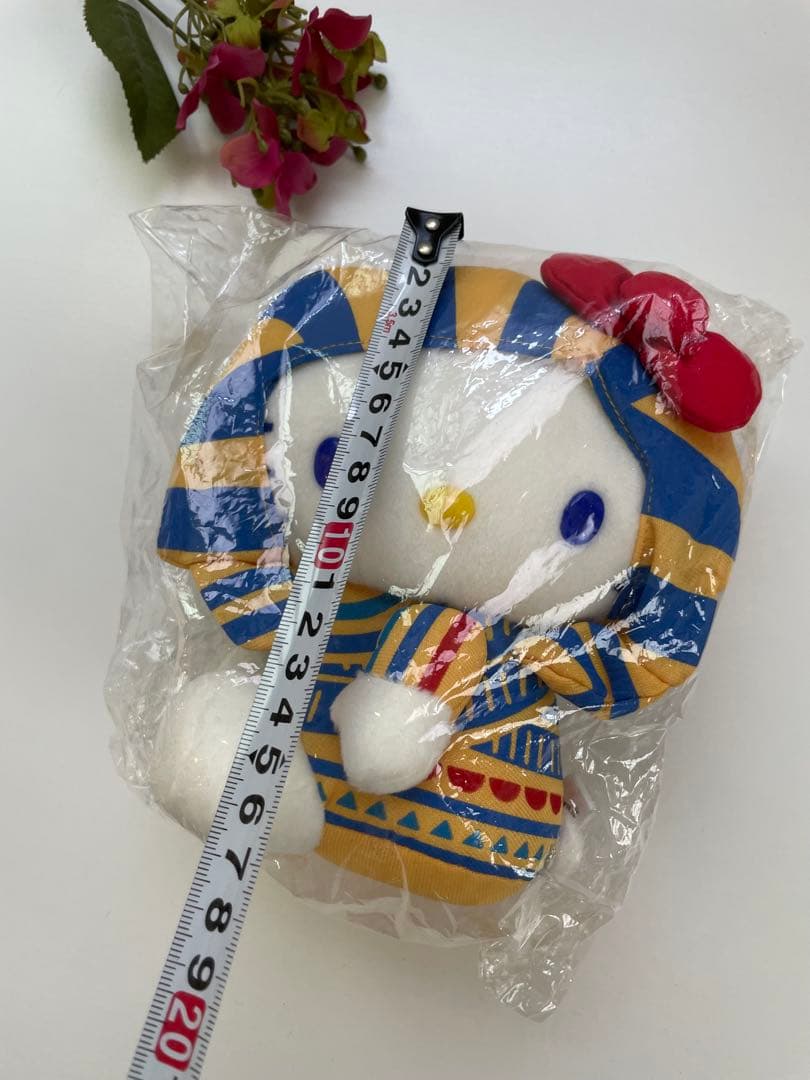 エジプト風デザインのぬいぐるみ 約25cm
