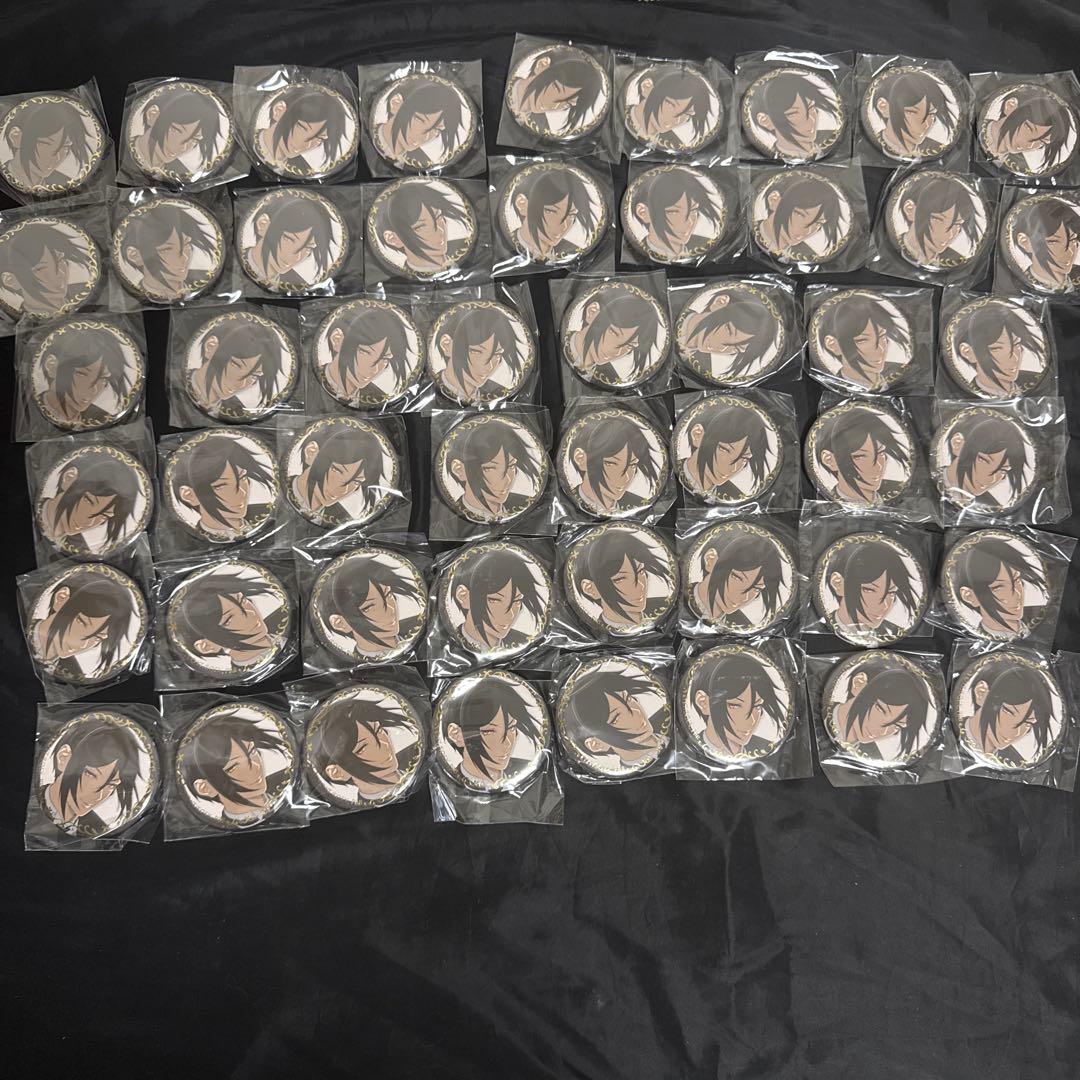 黒執事 寄宿学校編 セバスチャン 缶バッジ　50点まとめ売り