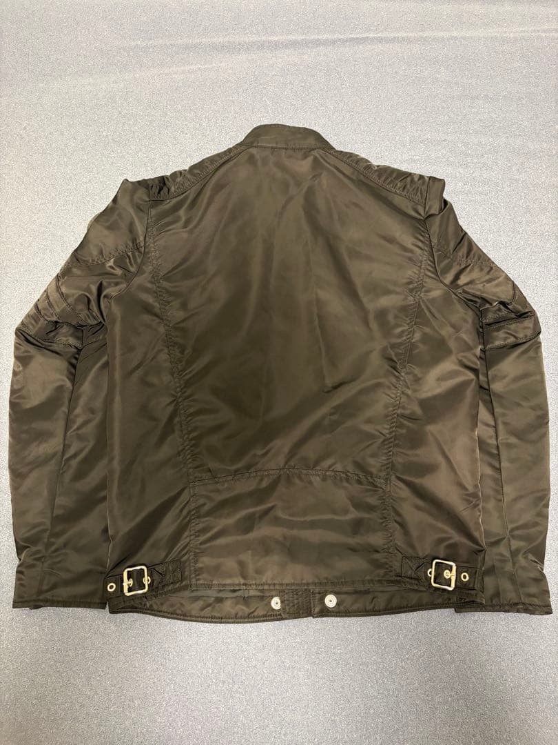 希少サイズ✨DIESEL 池田エライザ着用モデル ナイロンライダースジャケット