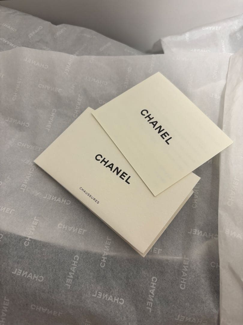 【新品未使用】CHANEL シャネル　レインブーツ　38 ジェニー着用