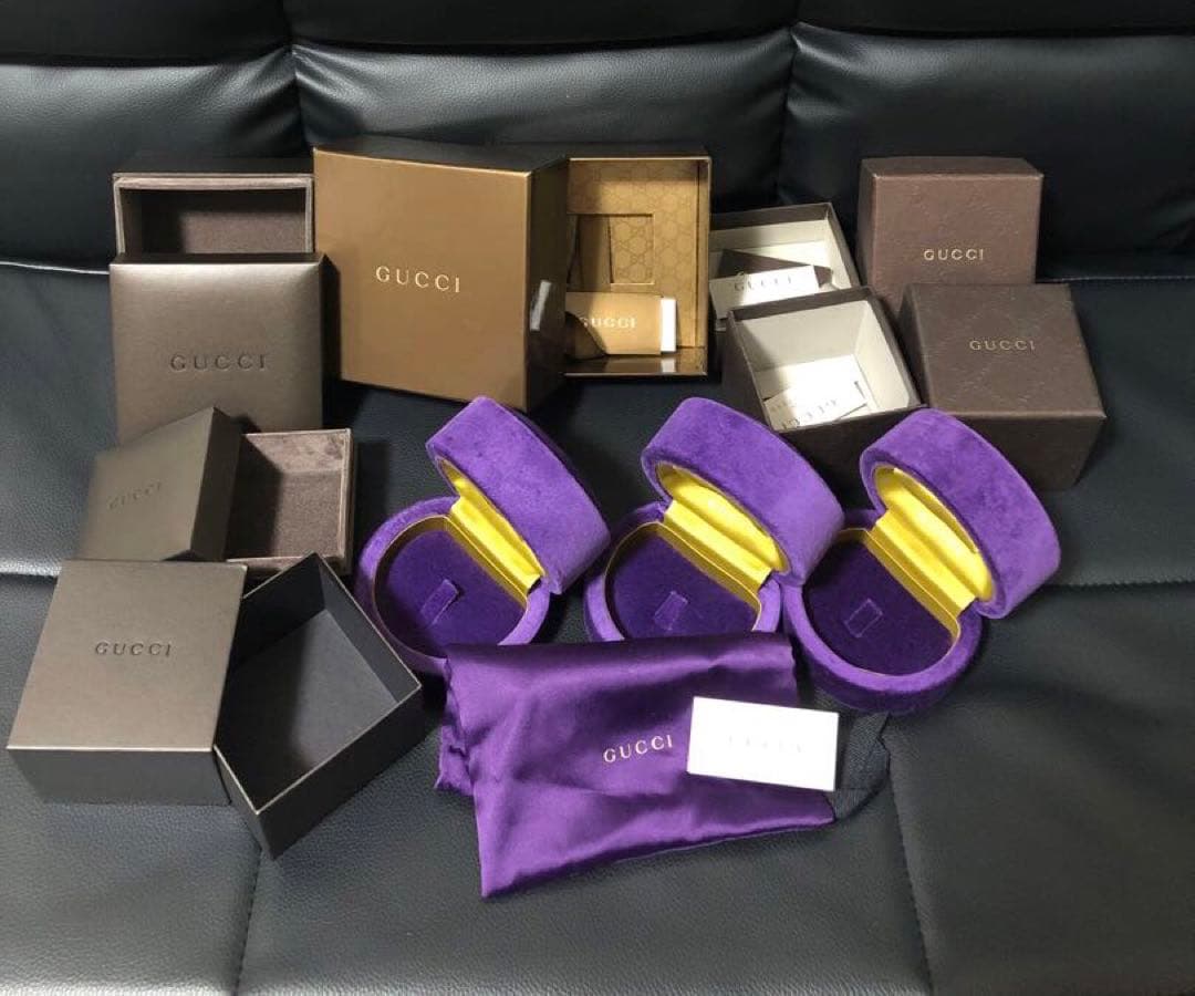 グッチ　アクセサリーケース　ジュエリーケース　空箱