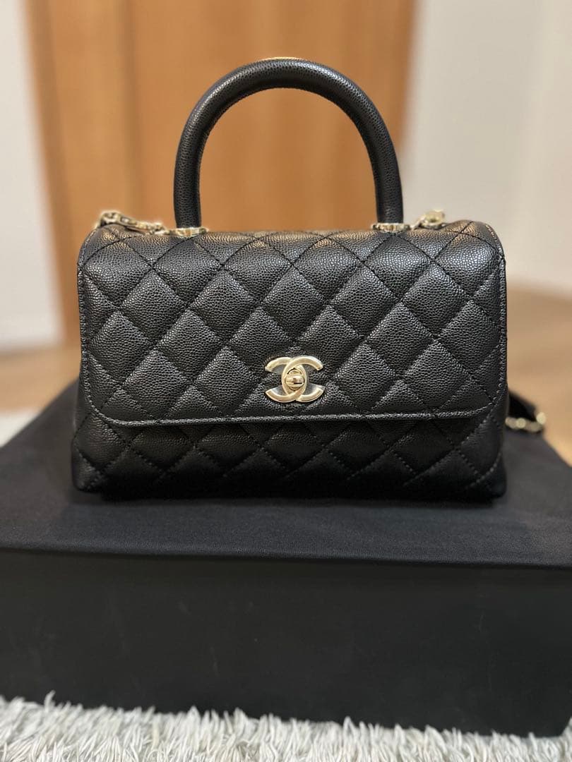 シャネル　CHANEL ノベルティ　ハンドル　バッグ