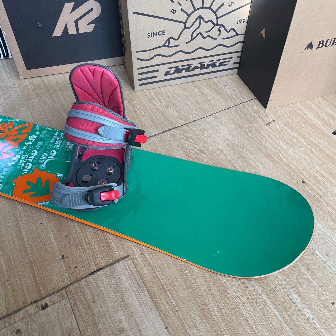 GRAY×LOCAL　良質国産スノーボードセット　OGASAKA製　バイン付