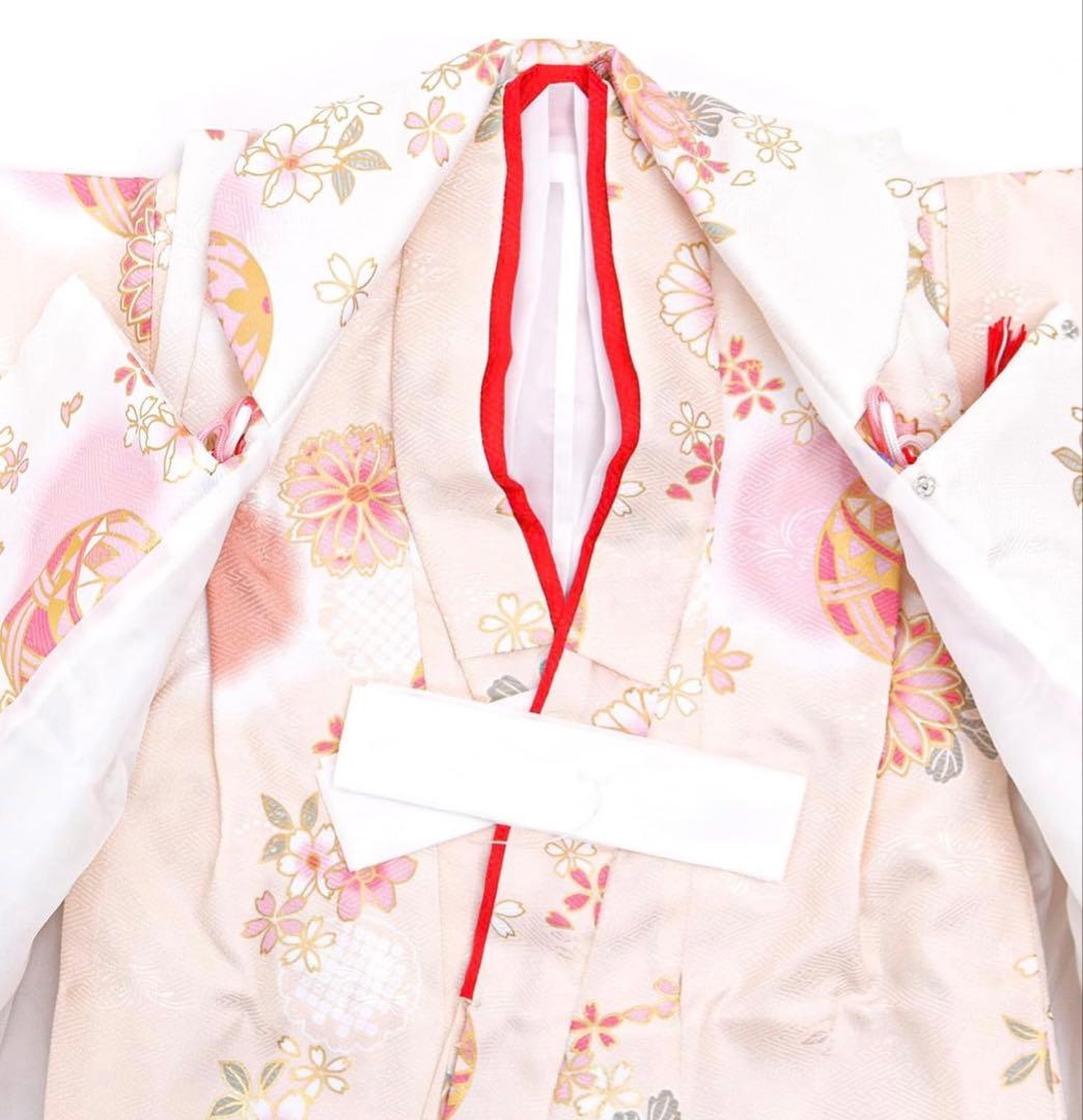 【新品未使用】七五三　3歳　女の子　着物フルセット