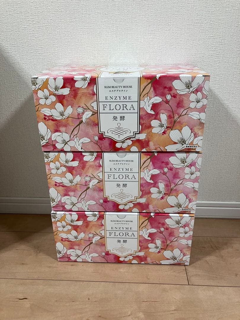 【未開封】ENZYME FLORA ダイエットドリンク　3箱　180個　セット