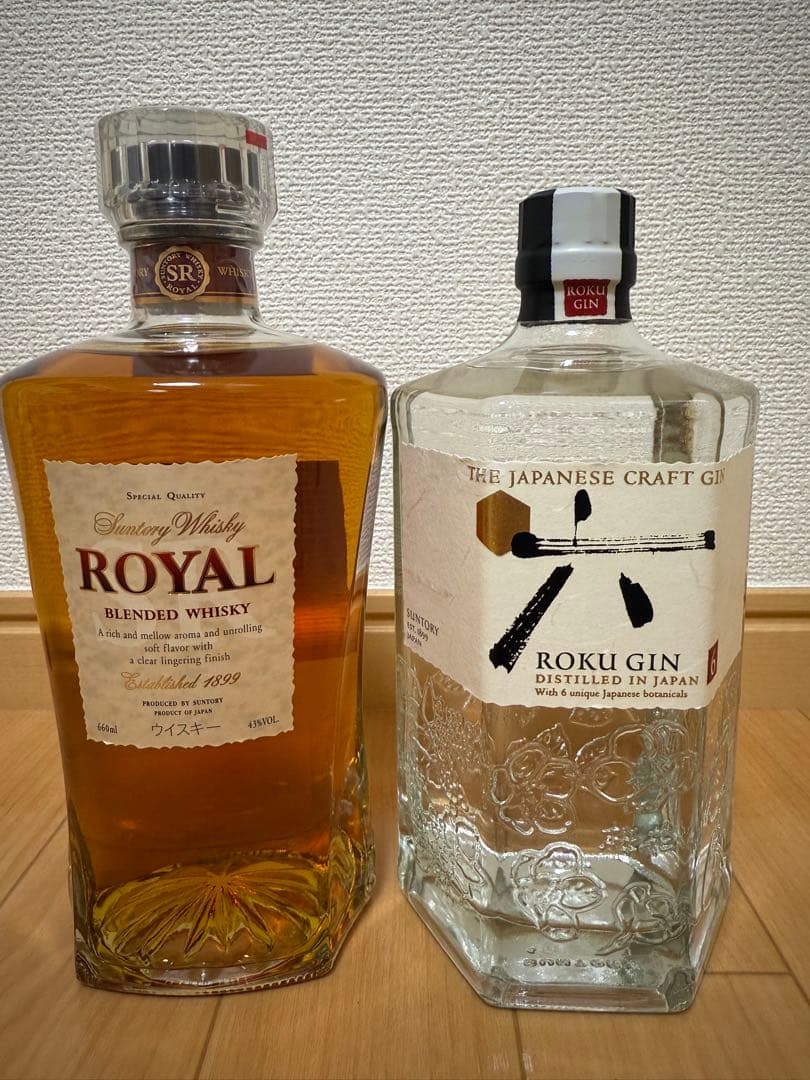  ウイスキー & Roku ジン セット