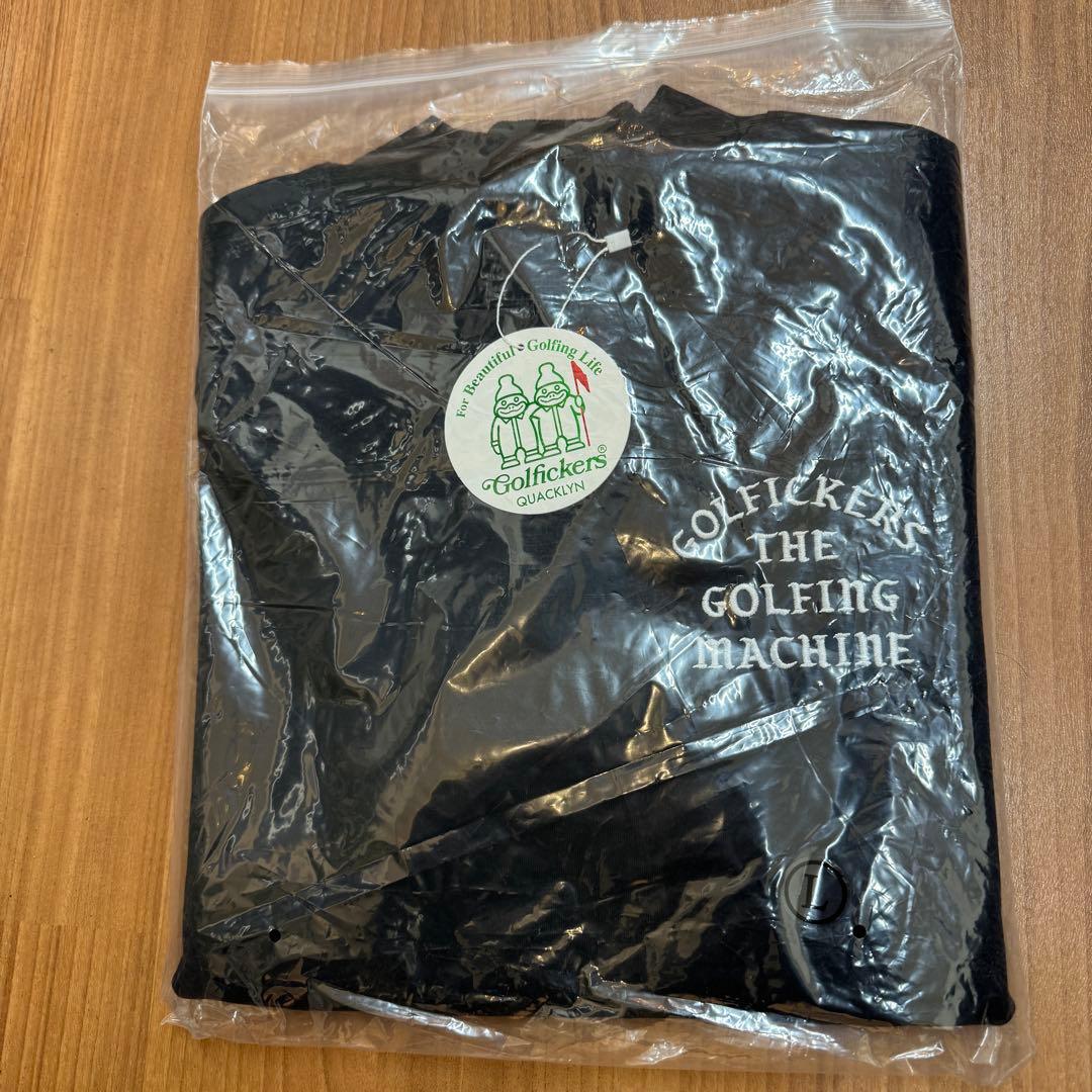 【新品 ステッカー付】ゴルフィッカーズ モックネック スウェット ブラック L