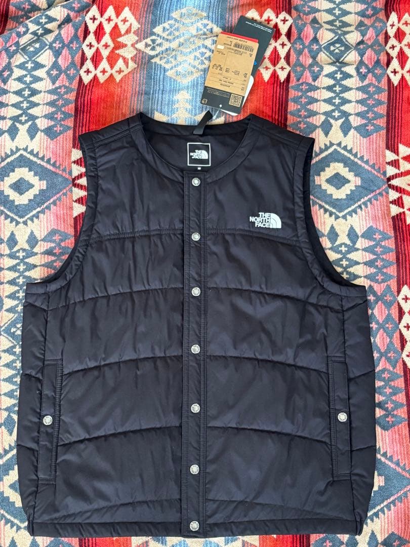 未使用ノースフェイス Meadow Warm Vest XSブラック