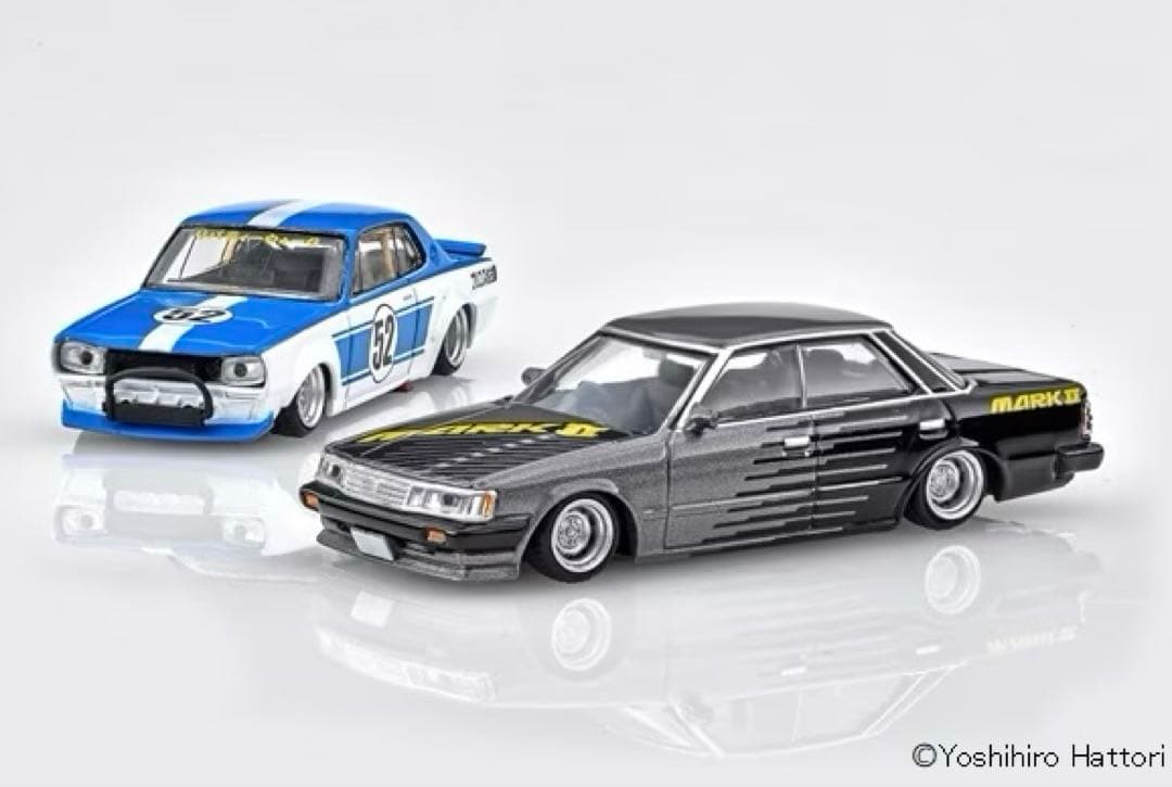 1/64 グラチャン 第12弾 特注 LBハコスカ & 71マーク2 二台セット