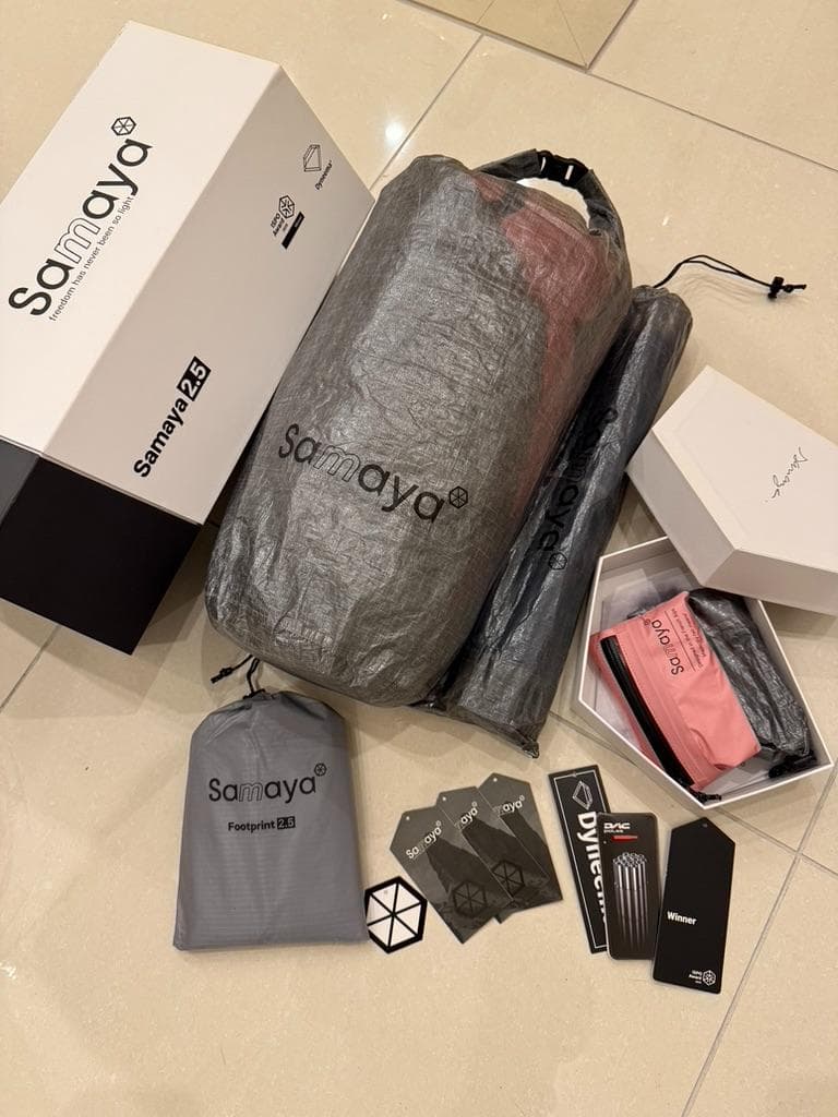 SAMAYA2.5 DYNEEMA + フットプリント 新品未使用！！