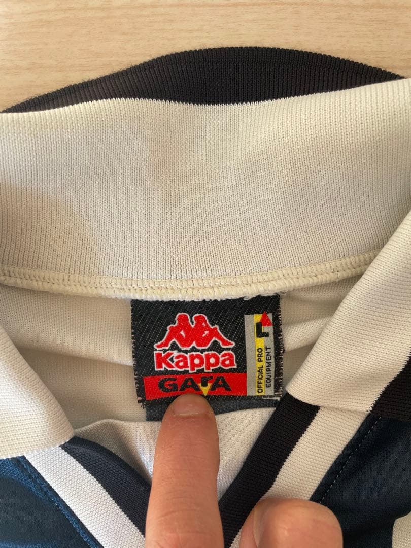 ユベントス 95/96 ホーム長袖ユニフォーム　L